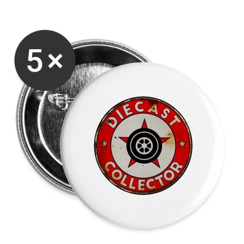 Diecast Collector Rusted Sign - Buttons large 2.2'' (5-pack)