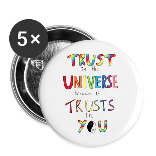 Trust In The Universe - Buttons large 2.2'' (5-pack)