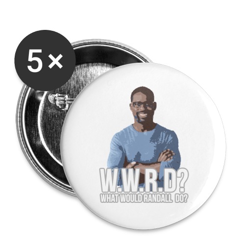 What Would Randall Do? - Buttons large 2.2'' (5-pack)