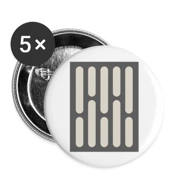 Imperial Wall 1 - Buttons large 2.2'' (5-pack) - white