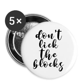 School Psychologist music - Buttons large 2.2'' (5-pack) - white