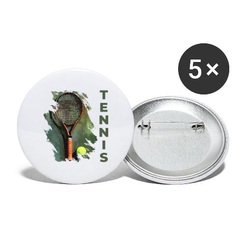 Tennis Precision Strike - Buttons large 2.2'' (5-pack)