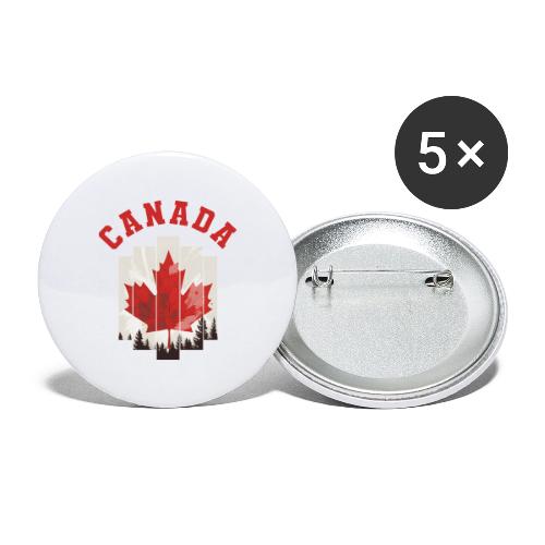 Creative Spirit of Canada - Buttons large 2.2'' (5-pack)
