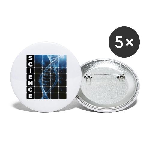 Frozen Code of Science - Buttons large 2.2'' (5-pack)
