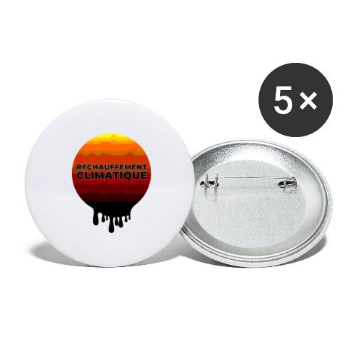 Global warming - Buttons large 2.2'' (5-pack)