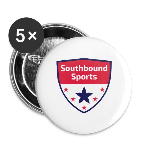 Southbound Sports Crest Logo - Buttons large 2.2'' (5-pack)