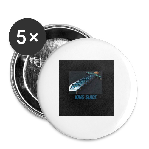 King Slade Merch - Buttons large 2.2'' (5-pack)