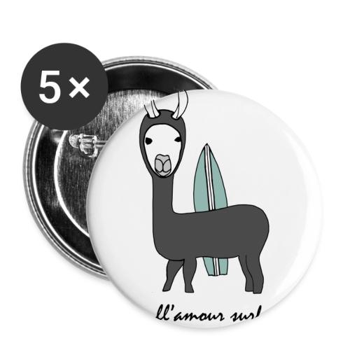 llamour surf. - Buttons large 2.2'' (5-pack)