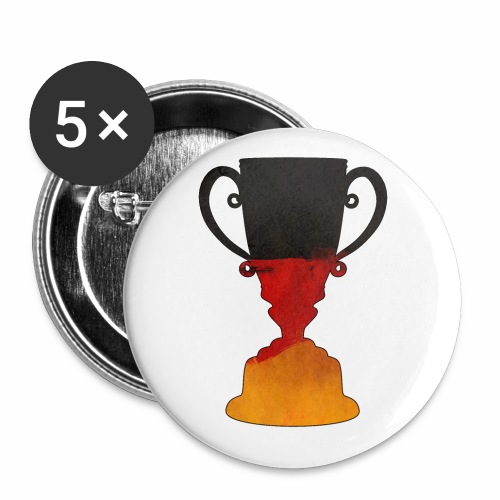 Germany trophy cup gift ideas - Buttons large 2.2'' (5-pack)