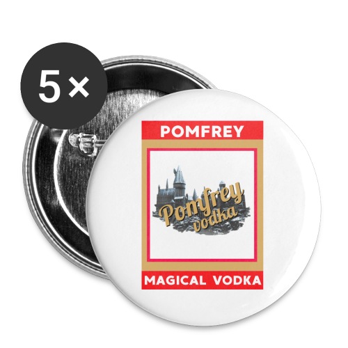Pomfrey Vodka - Buttons large 2.2'' (5-pack)
