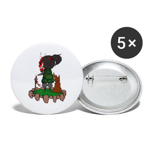 Phantom Raven - Buttons large 2.2'' (5-pack)