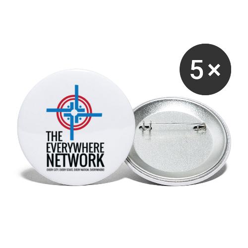 The Everywhere Network - Buttons large 2.2'' (5-pack)