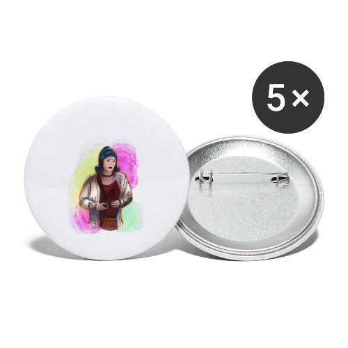 Gladys - Buttons large 2.2'' (5-pack)