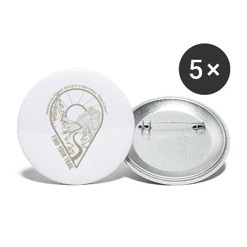 Find Your Trail Location Pin: National Trails Day - Buttons large 2.2'' (5-pack)