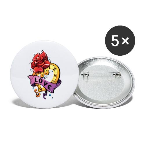 Endless Love - Buttons large 2.2'' (5-pack)