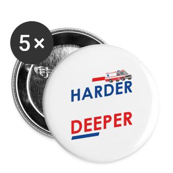 Paramedics Ems Do It Harder Faster Deeper - Buttons large 2.2'' (5-pack) - white
