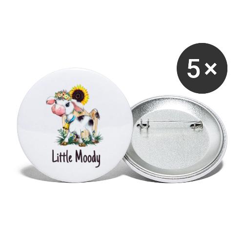 Litte Moody Cow - Buttons large 2.2'' (5-pack)