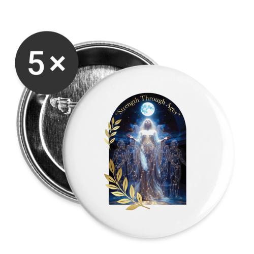 Women's Day Legacy T Shirt, Empowerment Gift 2026 - Buttons large 2.2'' (5-pack)