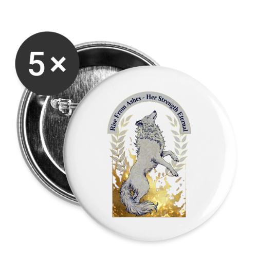 Women's Day Legacy T Shirt, Empowerment Gift 2026 - Buttons large 2.2'' (5-pack)