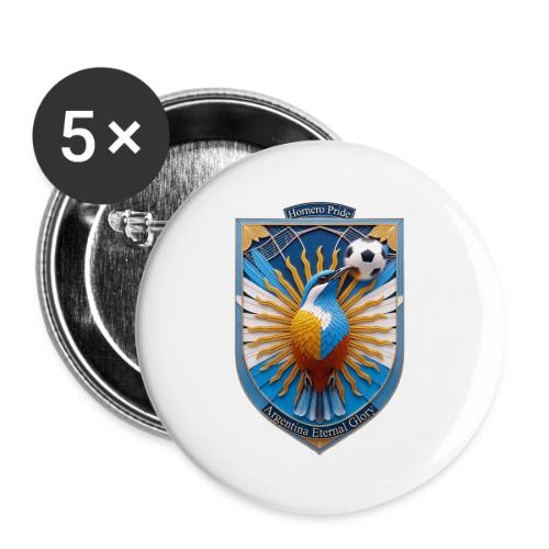 Argentina Hornero Soccer T Shirt, Football Gift - Buttons large 2.2'' (5-pack)