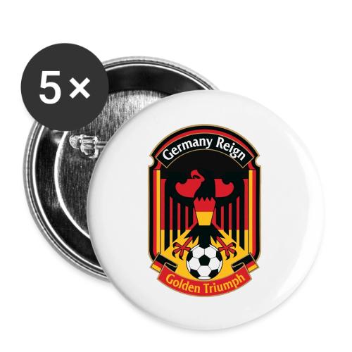 Germany Eagle Reign T-Shirt, German Flag Gift - Buttons large 2.2'' (5-pack)