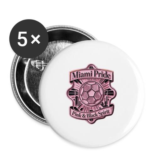 Miami City Pride T Shirt, Vibrant City Pride Gift - Buttons large 2.2'' (5-pack)