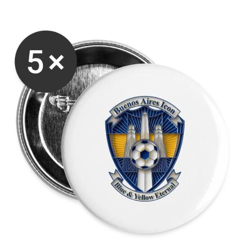 Buenos Aires Icon T Shirt, Soccer City Pride Gift - Buttons large 2.2'' (5-pack)