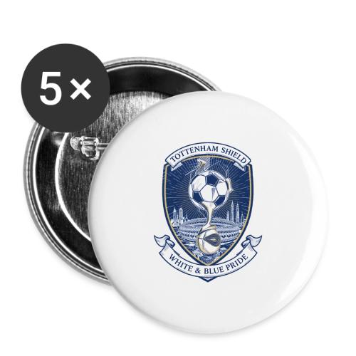 Iconic North London Soccer Emblem Art Print - Buttons large 2.2'' (5-pack)