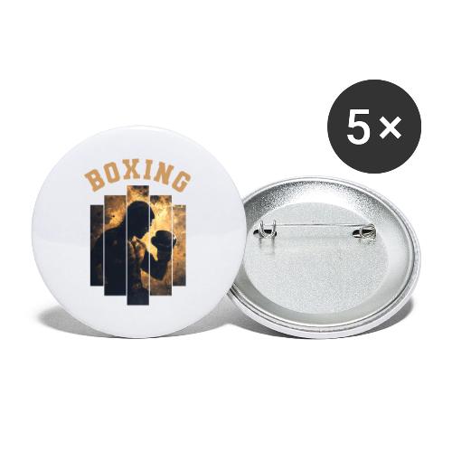 The Art of Boxing - Buttons large 2.2'' (5-pack)