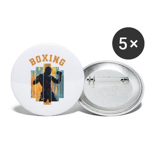 Boxing Is Life - Buttons large 2.2'' (5-pack)