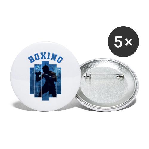Boxing Never Stops - Buttons large 2.2'' (5-pack)