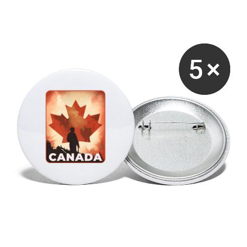 Canada Stands Tall - Buttons large 2.2'' (5-pack)