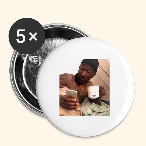 sip sip tea ahhh muy refresco - Buttons large 2.2'' (5-pack)