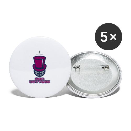 Arcane Mad Hatters - Buttons large 2.2'' (5-pack)