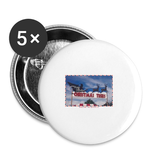 Priut Christmas Tree Shop - Buttons large 2.2'' (5-pack)