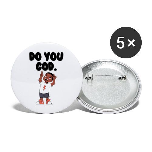Do You God. (Male) - Buttons large 2.2'' (5-pack)