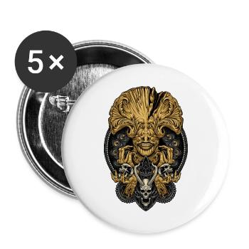 Angel Of Death - Buttons large 2.2'' (5-pack) - white