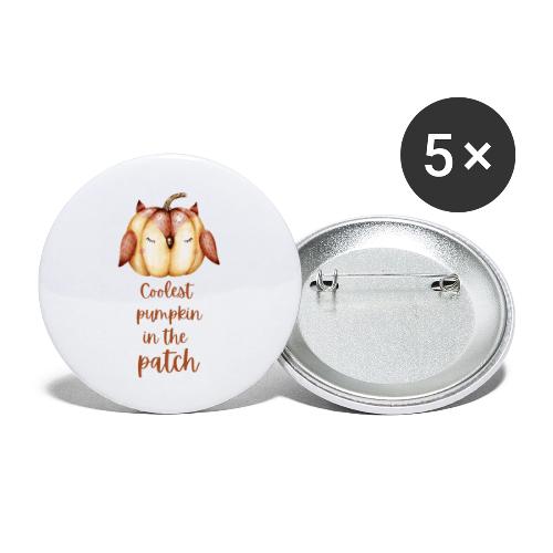 Coolest pumpkin in the patch - Buttons large 2.2'' (5-pack)