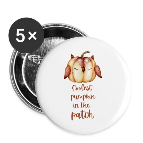 Coolest pumpkin in the patch - Buttons large 2.2'' (5-pack)