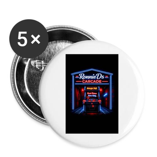 Carcadelogo3 - Buttons large 2.2'' (5-pack)