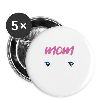 South Carolina Mom Gift - Buttons large 2.2'' (5-pack) - white