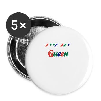 South Sudan 100 - Buttons large 2.2'' (5-pack) - white