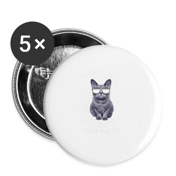 Worlds Coolest Russian Blue Dad - Buttons large 2.2'' (5-pack) - white