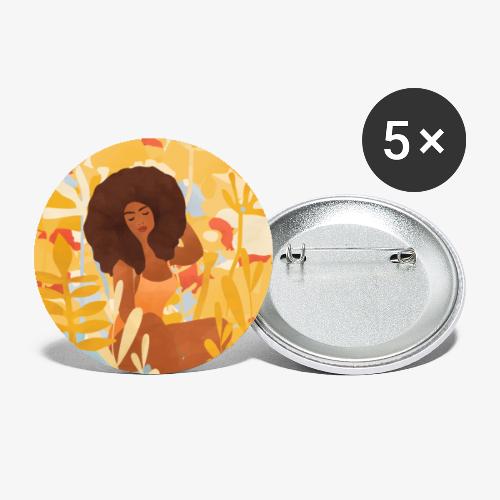 Daydreamer Goddess - Buttons large 2.2'' (5-pack)