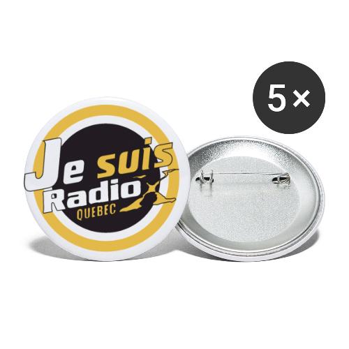 I am Radio X - Quebec - Buttons large 2.2'' (5-pack)