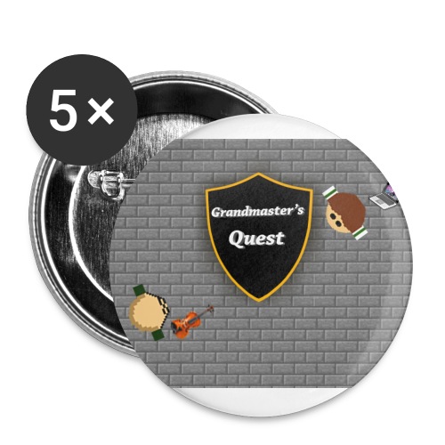 grandmasterquest jpg - Buttons large 2.2'' (5-pack)