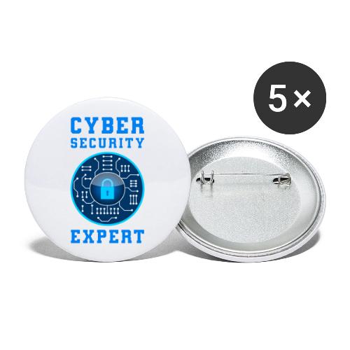 Cyber Security Expert - Buttons large 2.2'' (5-pack)