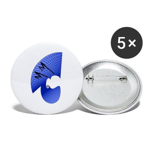 Matty Mohawk Logo - Buttons large 2.2'' (5-pack)
