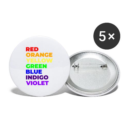True Colors - Buttons large 2.2'' (5-pack)