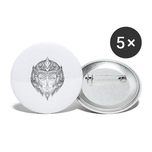 DemBoyz Logomark (Black Edition) - Buttons large 2.2'' (5-pack)